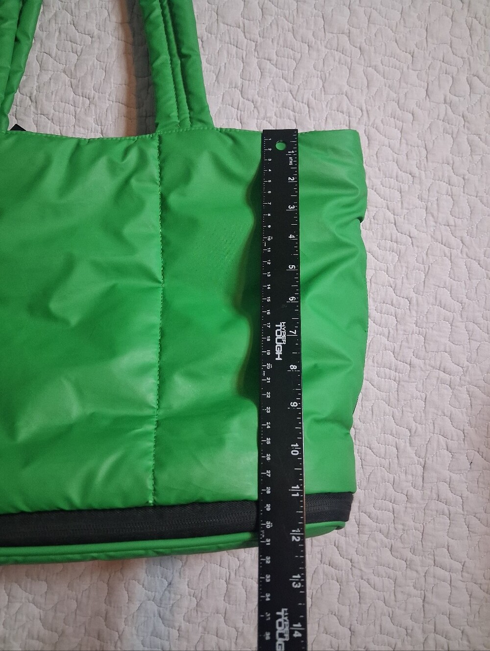 Calpak Luka Expandable Laptop Tote Green Carry On Shoulder Bag Travel School - Picture 2 of 10